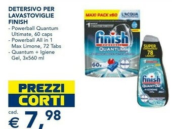 Esselunga Detersivo per lavastoviglie offerta