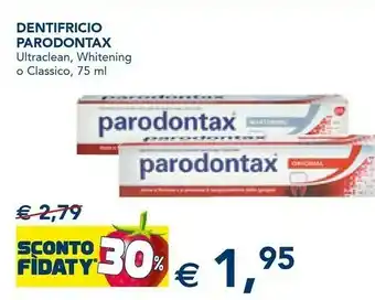 Esselunga Parodontax dentifricio offerta