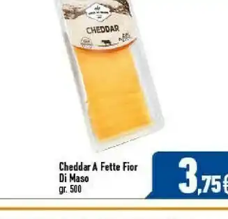Cheddar a fette