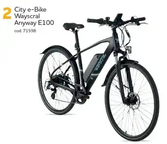 Norauto City e-bike wayscral anyway e100 offerta
