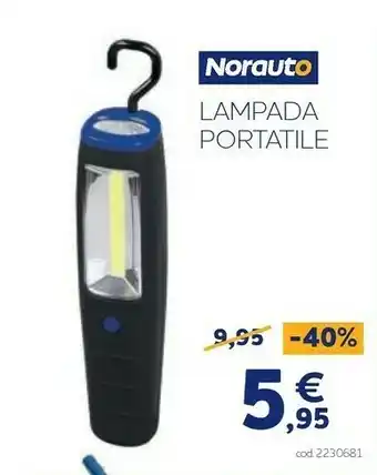 Norauto Lampada portatile norauto offerta