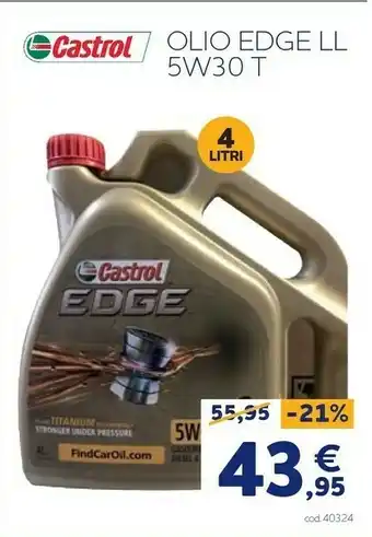 Norauto Olio edge ll 5w30 t offerta