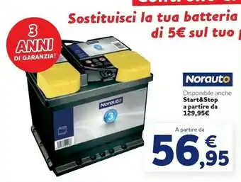 Batterie norauto