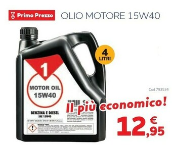 Norauto Olio motore 15w 40 offerta