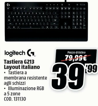 MediaWorld Tastiera offerta