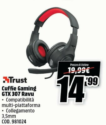 MediaWorld Cuffie offerta