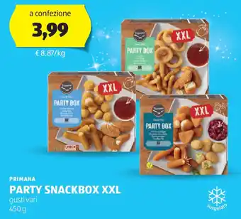 ALDI Primana party snackbox xxl offerta