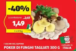 ALDI I colori del sapore poker di funghi tagliati offerta
