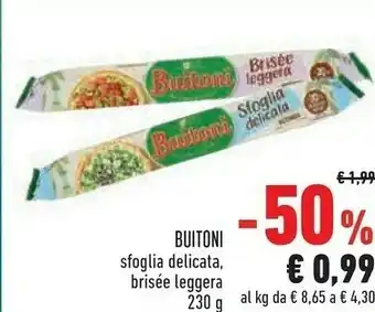 Conad La sfoglia delicata offerta