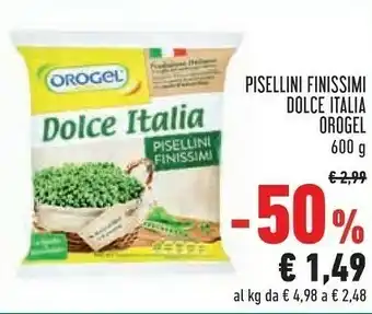 Conad Pisellini finissimi dolce italia offerta