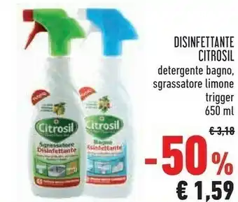 Conad Citrosil disinfettante offerta