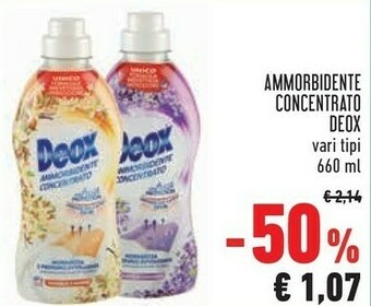Conad Deox ammorbidente concentrato offerta