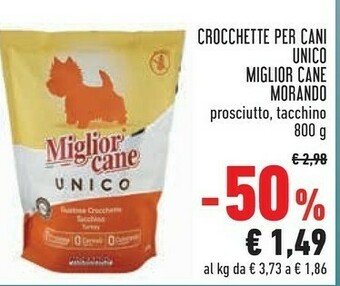 Conad Crocchette per cani unico miglior cane offerta