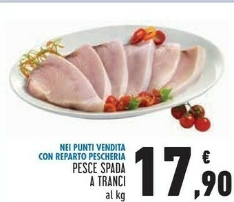 Conad Pesce spada a tranci offerta