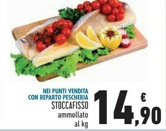 Conad Stoccafisso ammollato offerta