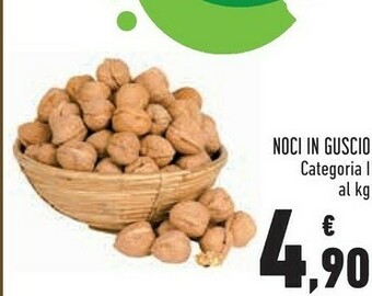 Conad Noci in guscio offerta
