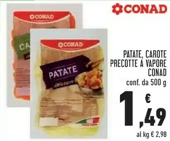 Conad Conad - passato di patate e carote 500 g(ml) offerta