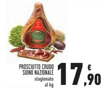 Conad Prosciutto crudo suino nazionale offerta