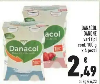 Conad Danacol ananas 400 g(ml) offerta