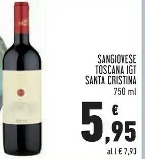 Conad Santa - rosato toscana 750 g(ml) offerta