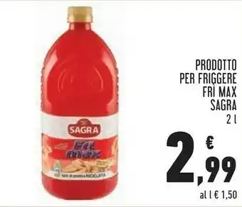 Conad Prodotto per friggere fri max 2000 ml offerta