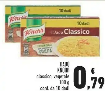 Conad Dado vegetale 100 g(ml) offerta