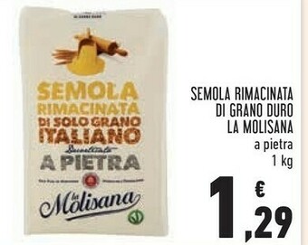 Conad Semola rimacinata di grano duro 1000 g(ml) offerta