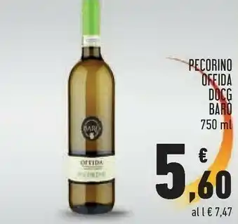 Conad Baro pecorino offida docg 750 ml offerta
