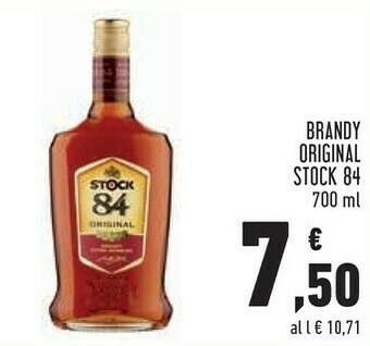 Conad Brandy original stock 84 700 ml offerta