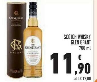 Conad Glen grant scotch whisky 700 ml offerta