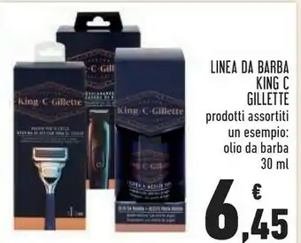 Conad Linea da barba king c offerta