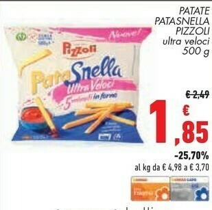 Conad Patate patasnella offerta
