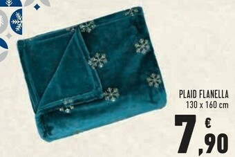 Conad Plaid flanella offerta