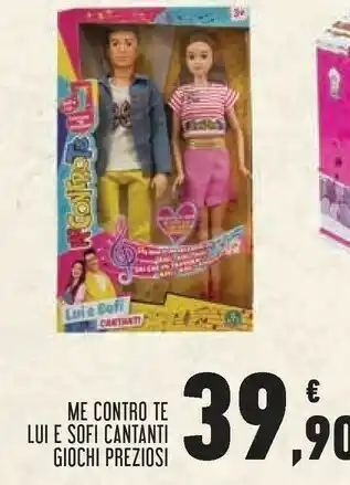 Conad Me contro te lui e sofi cantanti offerta