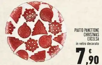 Conad Piatto panettone christmas offerta