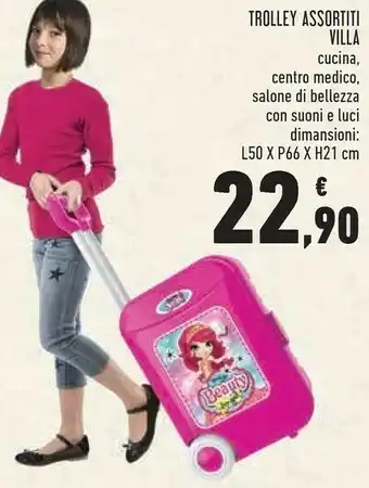 Conad Trolley assortiti villa offerta