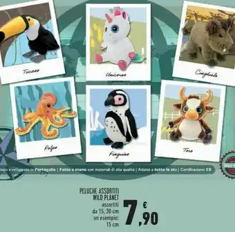 Conad Peluche assortiti offerta