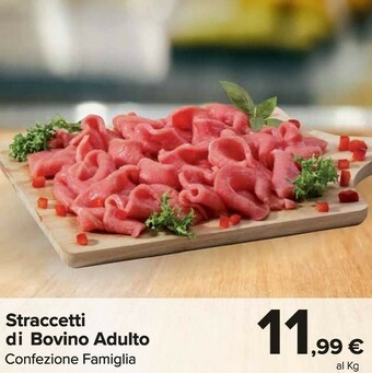 Carrefour Market Straccetti di bovino adulto offerta
