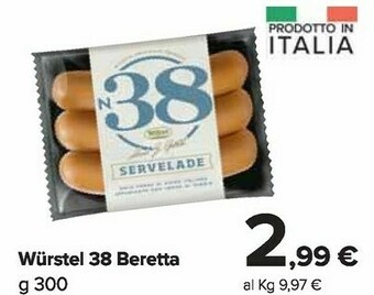 Carrefour Market Wurstel offerta