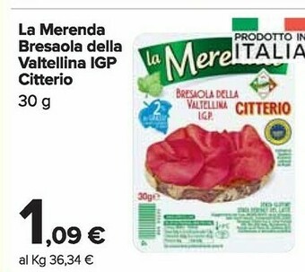Carrefour Market Bresaola offerta