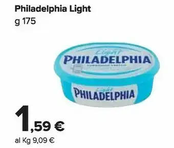 Carrefour Market Philadelphia formaggio fresco benessere 175 g(ml) offerta