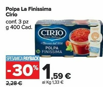 Carrefour Market La finissima polpa offerta