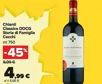 Carrefour Market Chianti classico 750 g(ml) offerta