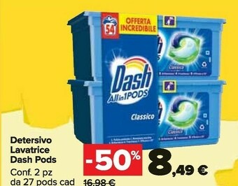 Carrefour Market Detersivo lavatrice offerta