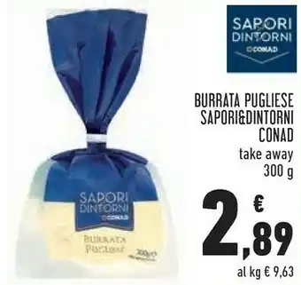 Conad City Sapori & dintorni conad burrata pugliese offerta