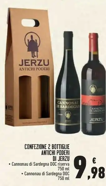 Antichi poderi di jerzu confezione 2 bottiglie