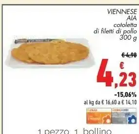 Conad City Aia - la viennese 300 g(ml) offerta