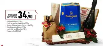 Conad Cesto cavour dolcezze offerta