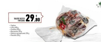 Tagliere rustico fontebona