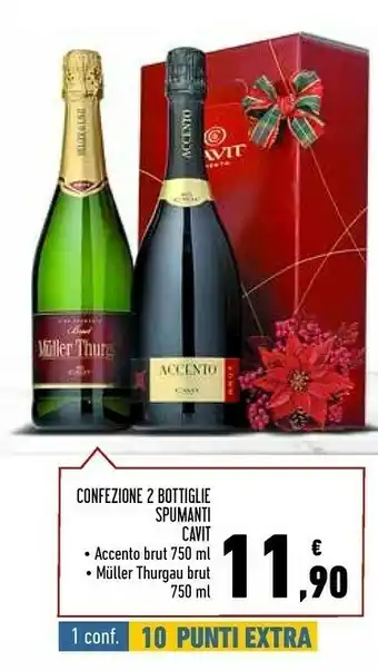 Cavit onfezione 2 bottiglie spumanti